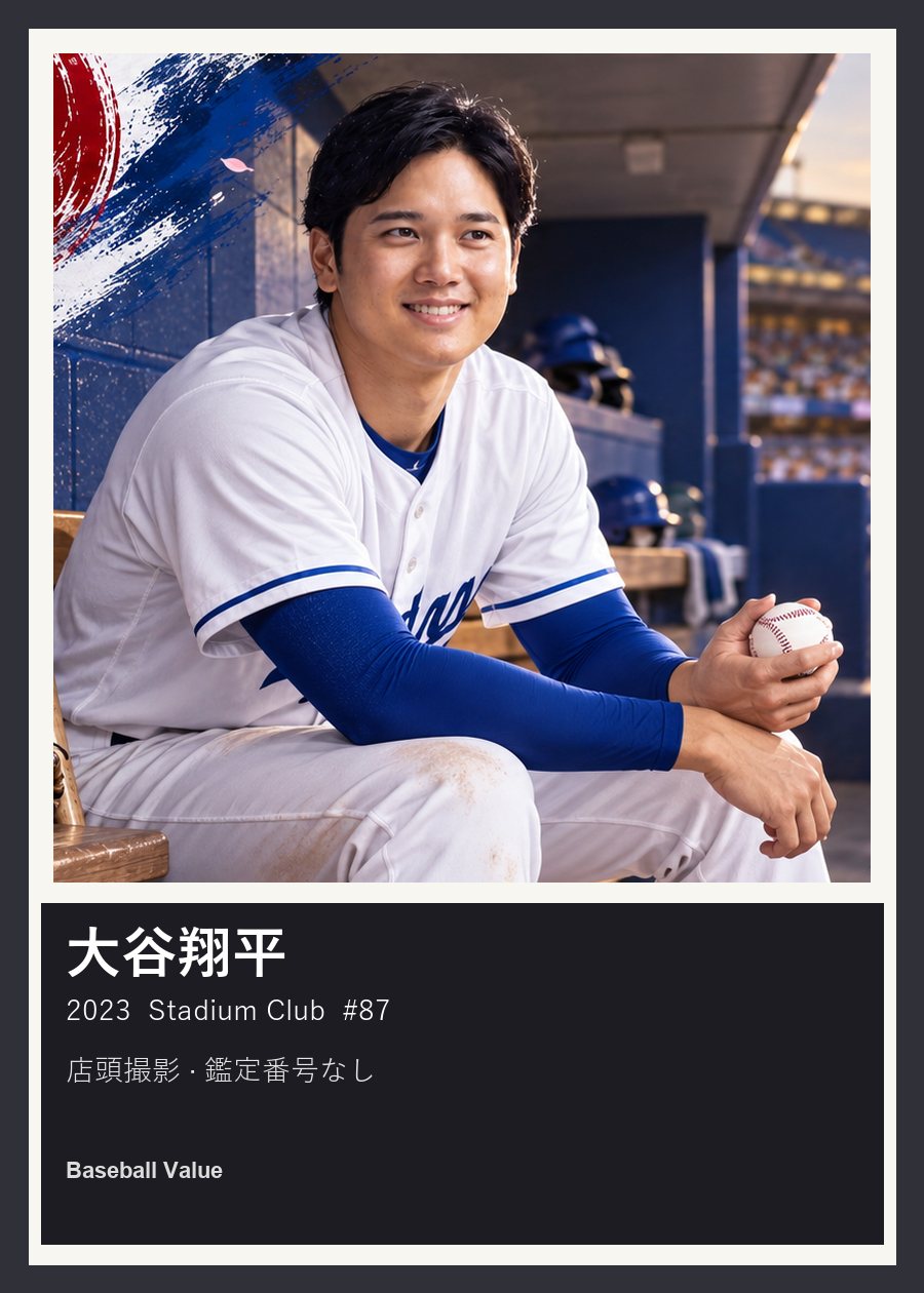 大谷翔平 Stadium Club #87